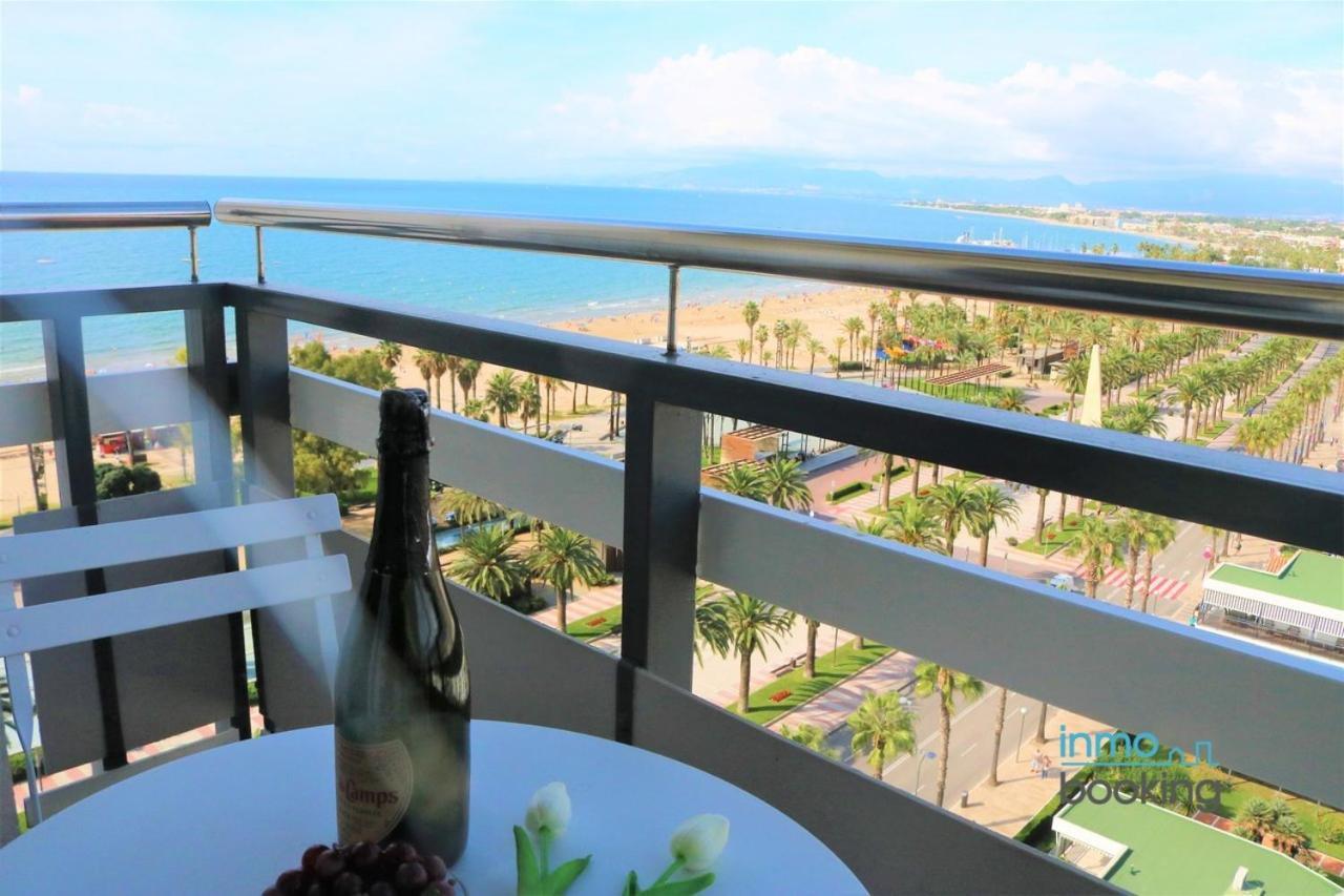 Sunbeach Rodas Climatizado , Wifi Y Vistas Al Mar 살루 외부 사진
